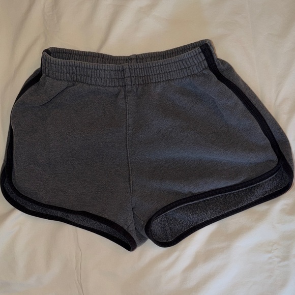 PINK Victoria's Secret and Brandy Melville Shorts Trio - Black, Gray, Orange - Picture 6 of 7